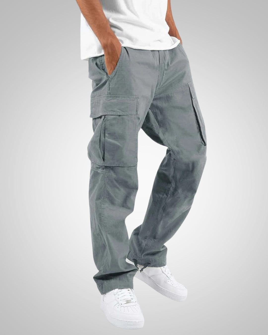 Henry | Herren Lässige Funktionale Cargohose