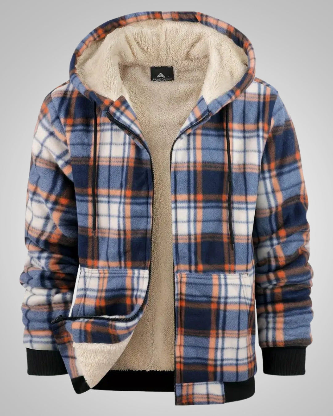 Timothy | Herren Karierte Gefütterte Jacke