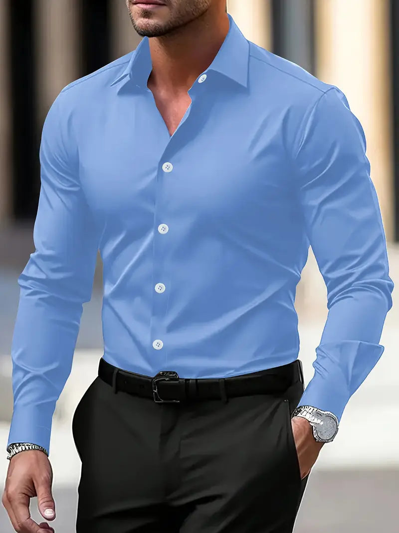Finn | Herren Sommer Slim Fit Hemd