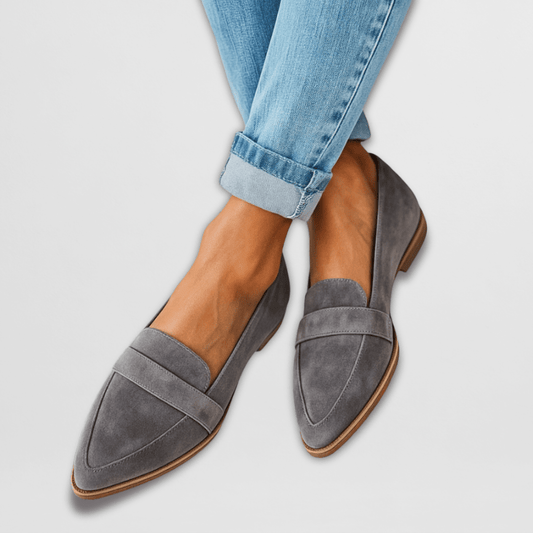 Jacqueline | Damen Lässig Pointed Toe Slip-on Loafers