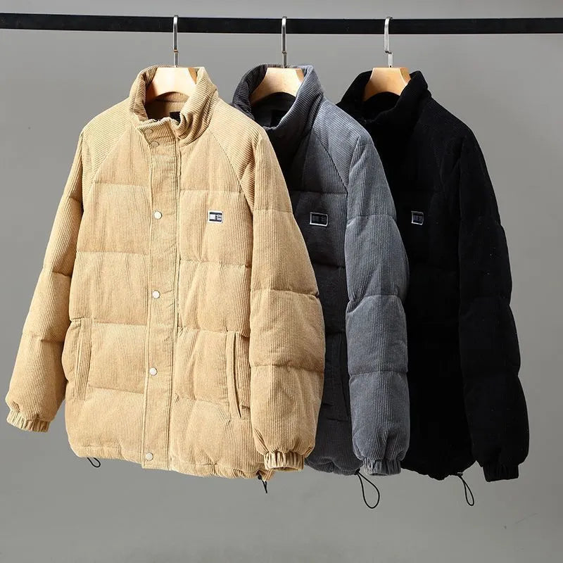 Günther | Herren Lockere Passform Cordjacke