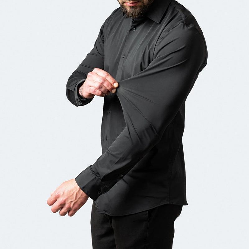 Benjamin | Herren Slim Fit Stretchhemd