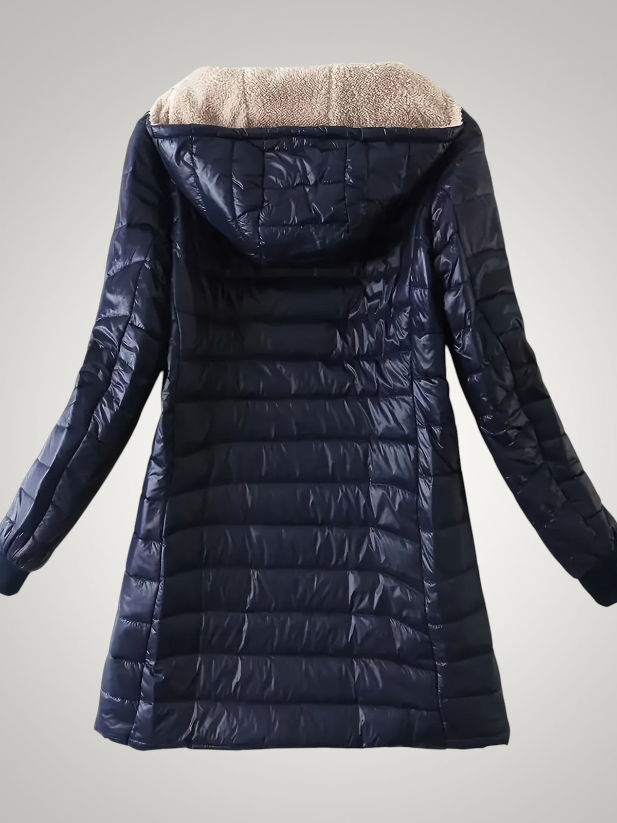 Ute | Damen Winter Fleece Gefütterte Daunenjacke