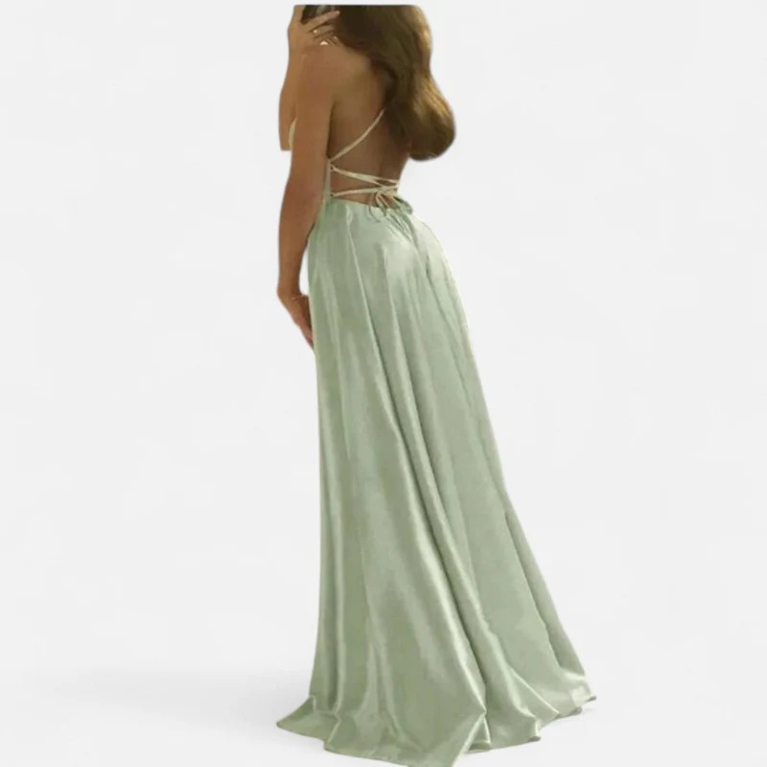 Margaret | Damen Elegantes Hochzeitsgäste Maxikleid