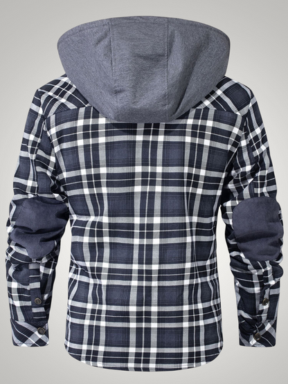 Henry | Herren Gefütterte Karierte Hemdjacke