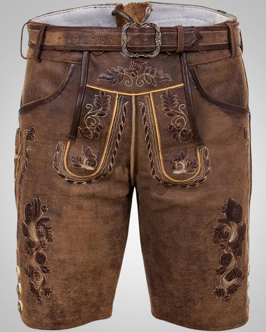 Florian | Herren Klassischer Schnitt Lederhose