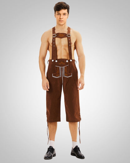 Christoph | Herren Traditionell Knielange Lederhose