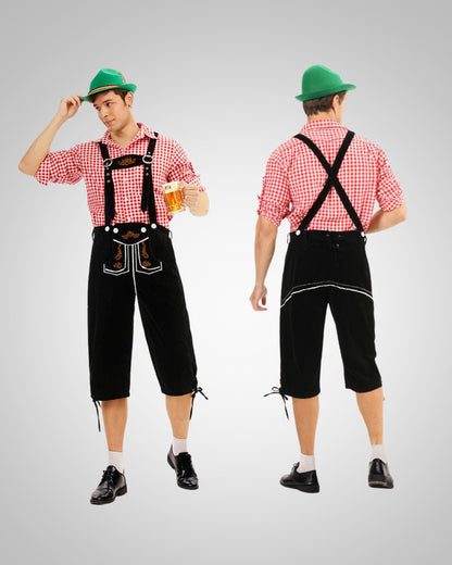 Christoph | Herren Traditionell Knielange Lederhose