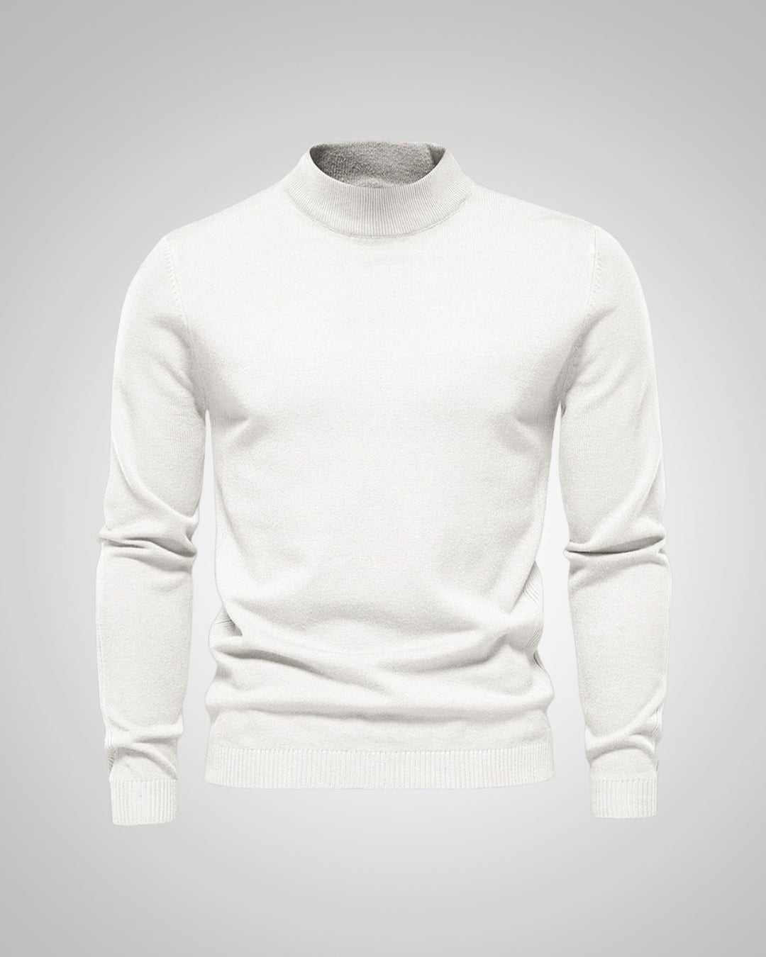 Fabian | Herren Klassiker Stehkragenpullover