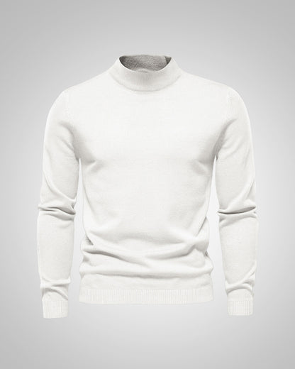 Fabian | Herren Klassiker Stehkragenpullover