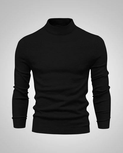 Fabian | Herren Klassiker Stehkragenpullover