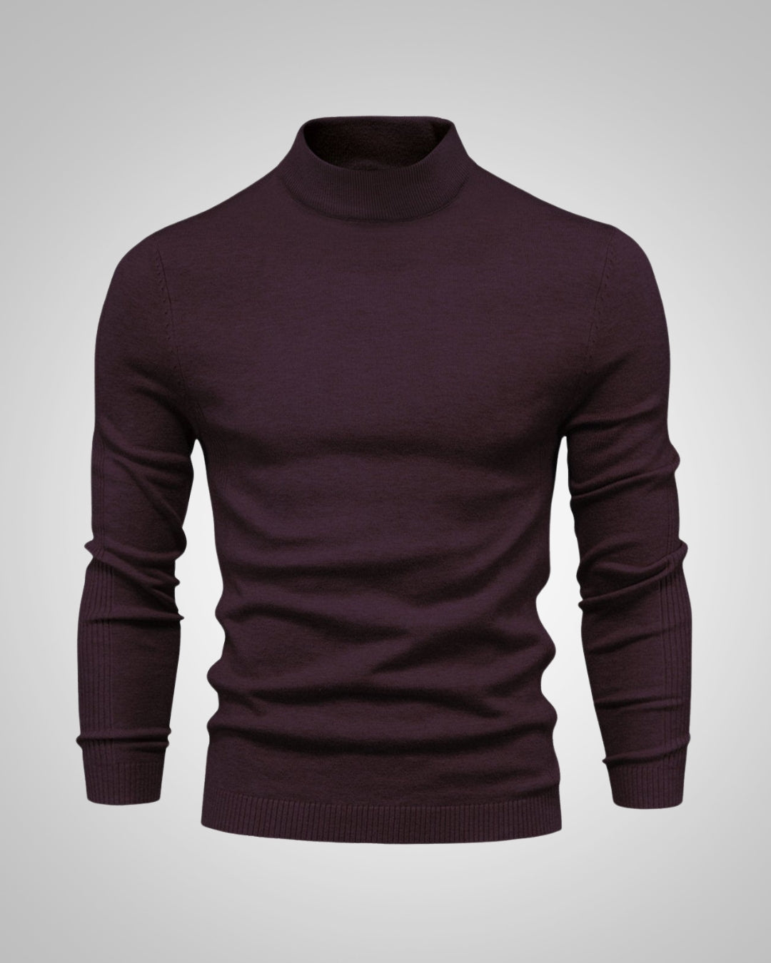 Fabian | Herren Klassiker Stehkragenpullover