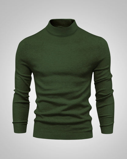 Fabian | Herren Klassiker Stehkragenpullover