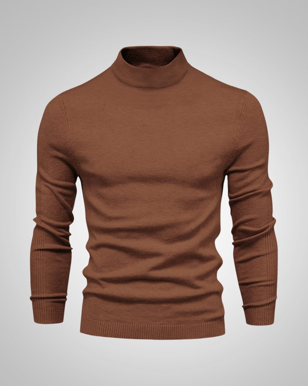 Fabian | Herren Klassiker Stehkragenpullover