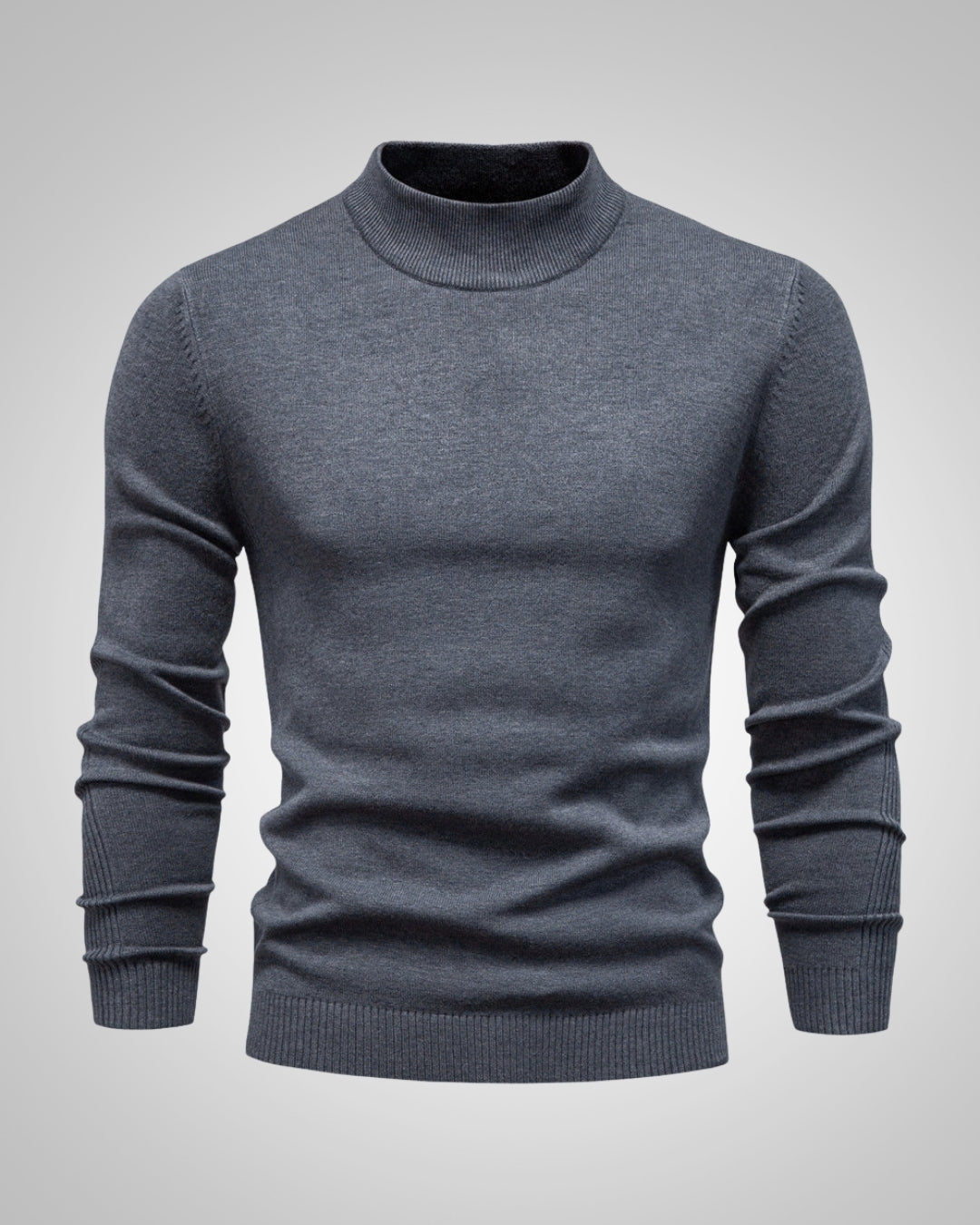 Fabian | Herren Klassiker Stehkragenpullover