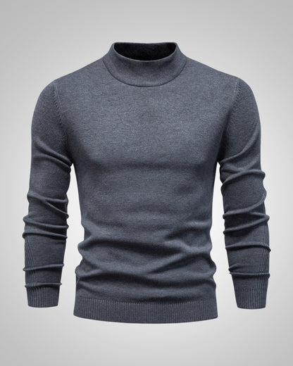 Fabian | Herren Klassiker Stehkragenpullover