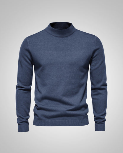 Fabian | Herren Klassiker Stehkragenpullover