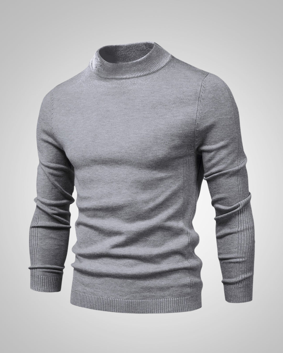 Fabian | Herren Klassiker Stehkragenpullover
