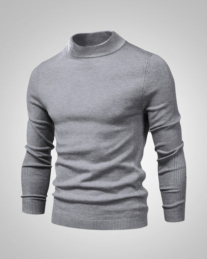 Fabian | Herren Klassiker Stehkragenpullover
