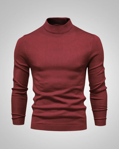Fabian | Herren Klassiker Stehkragenpullover