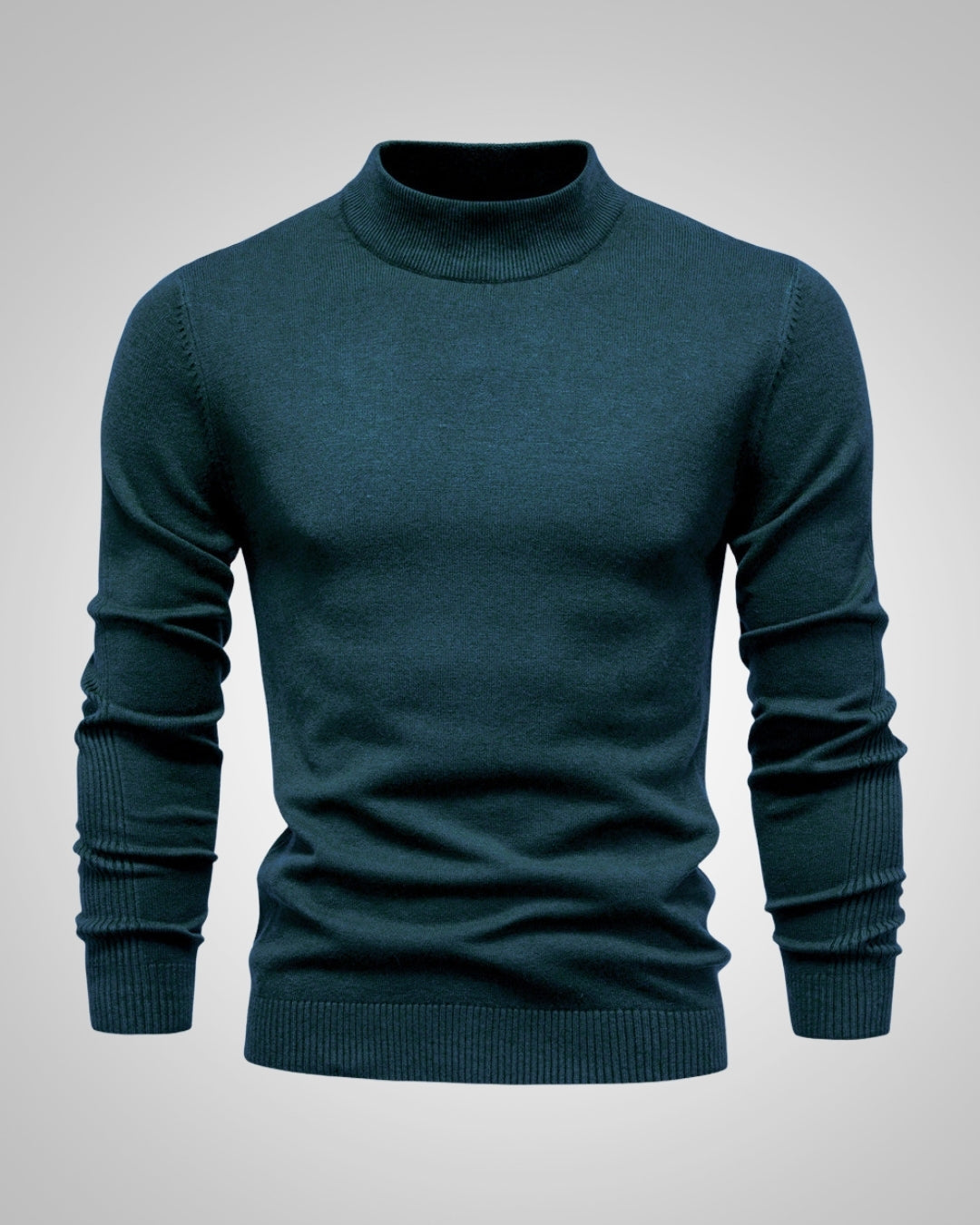 Fabian | Herren Klassiker Stehkragenpullover