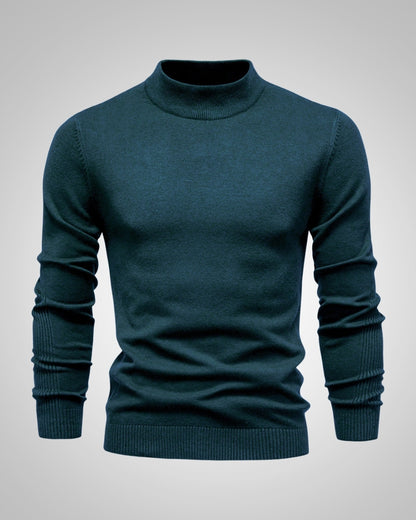 Fabian | Herren Klassiker Stehkragenpullover