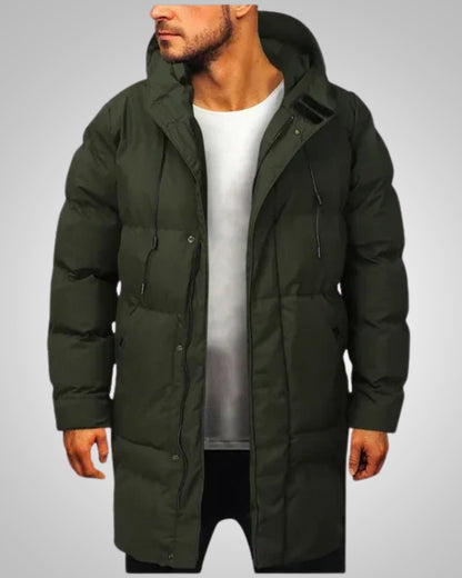 Robert | Herren Lange Steppjacke Winter Parka