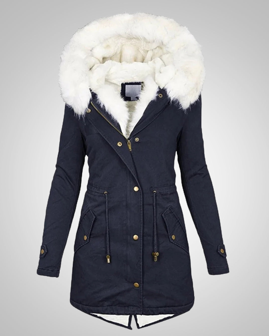 Nele | Damen Gefütterte Winter Parka Jacke