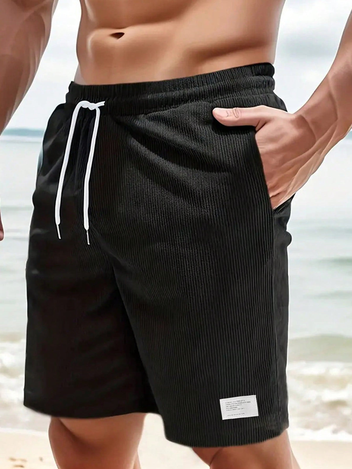 Herren Relaxed Fit Freizeit Kurze Shorts