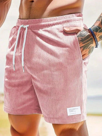Herren Relaxed Fit Freizeit Kurze Shorts