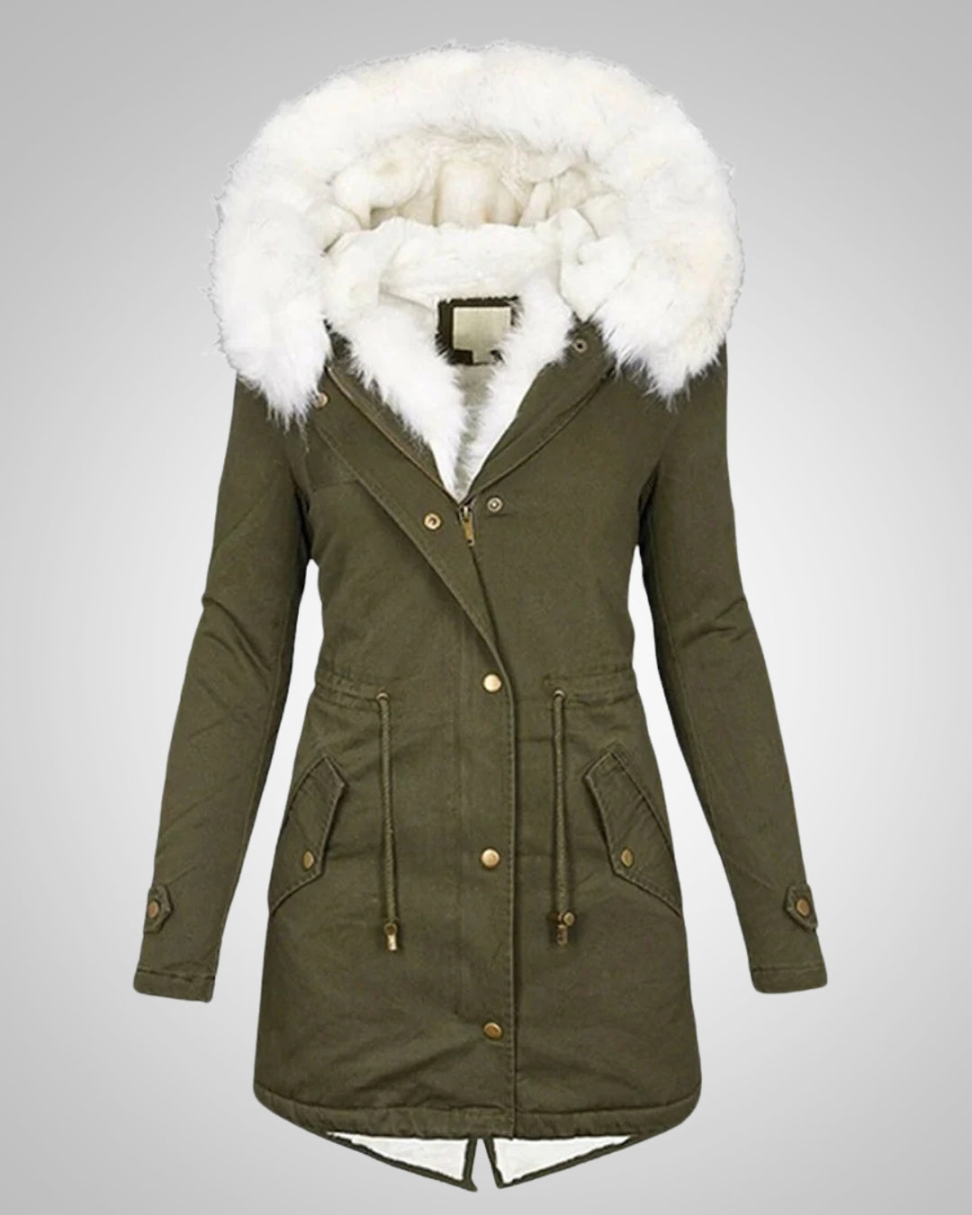 Nele | Damen Gefütterte Winter Parka Jacke