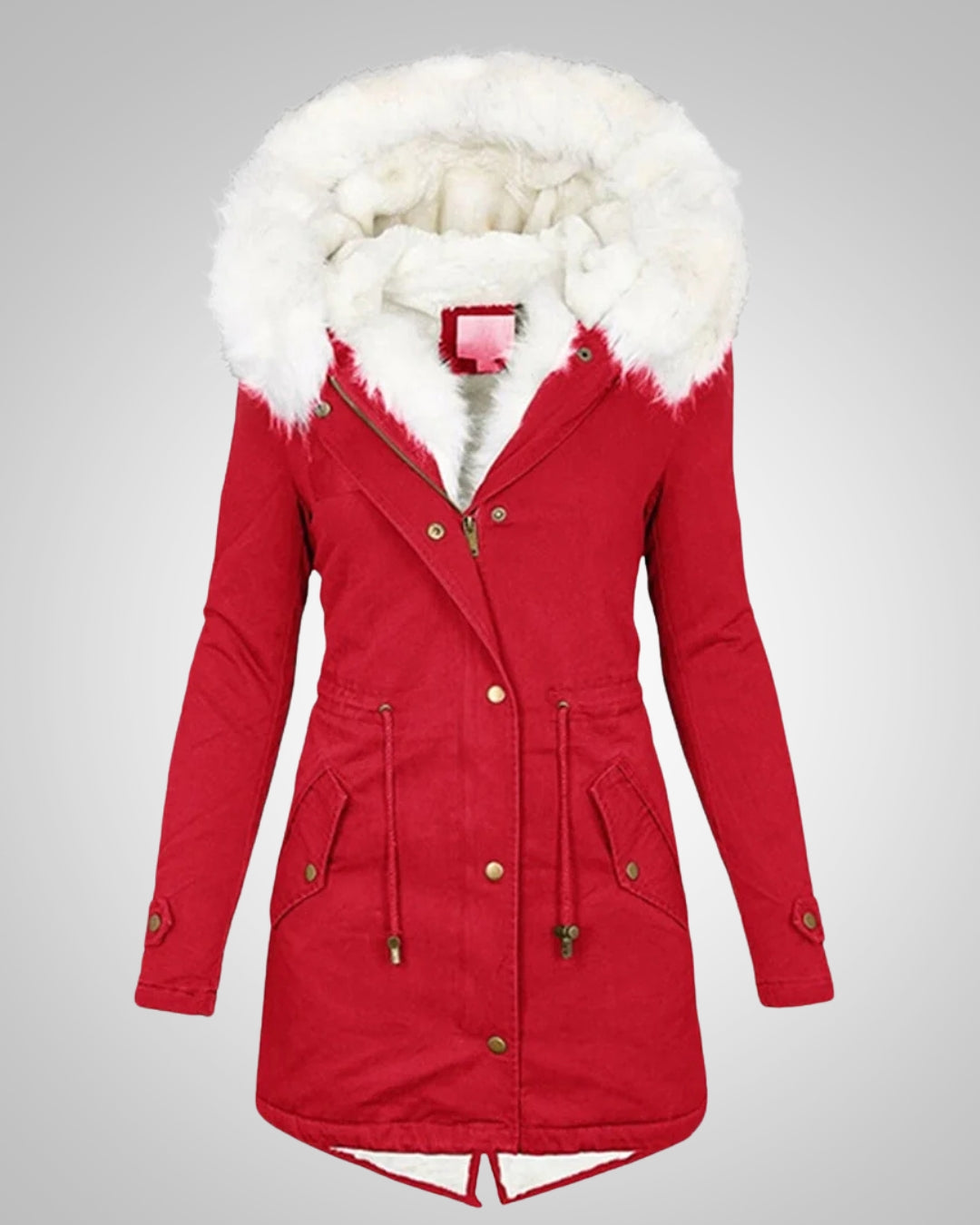 Nele | Damen Gefütterte Winter Parka Jacke