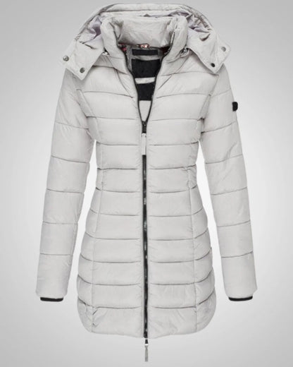 Jessica | Damen Winter Kapuze Daunenjacke