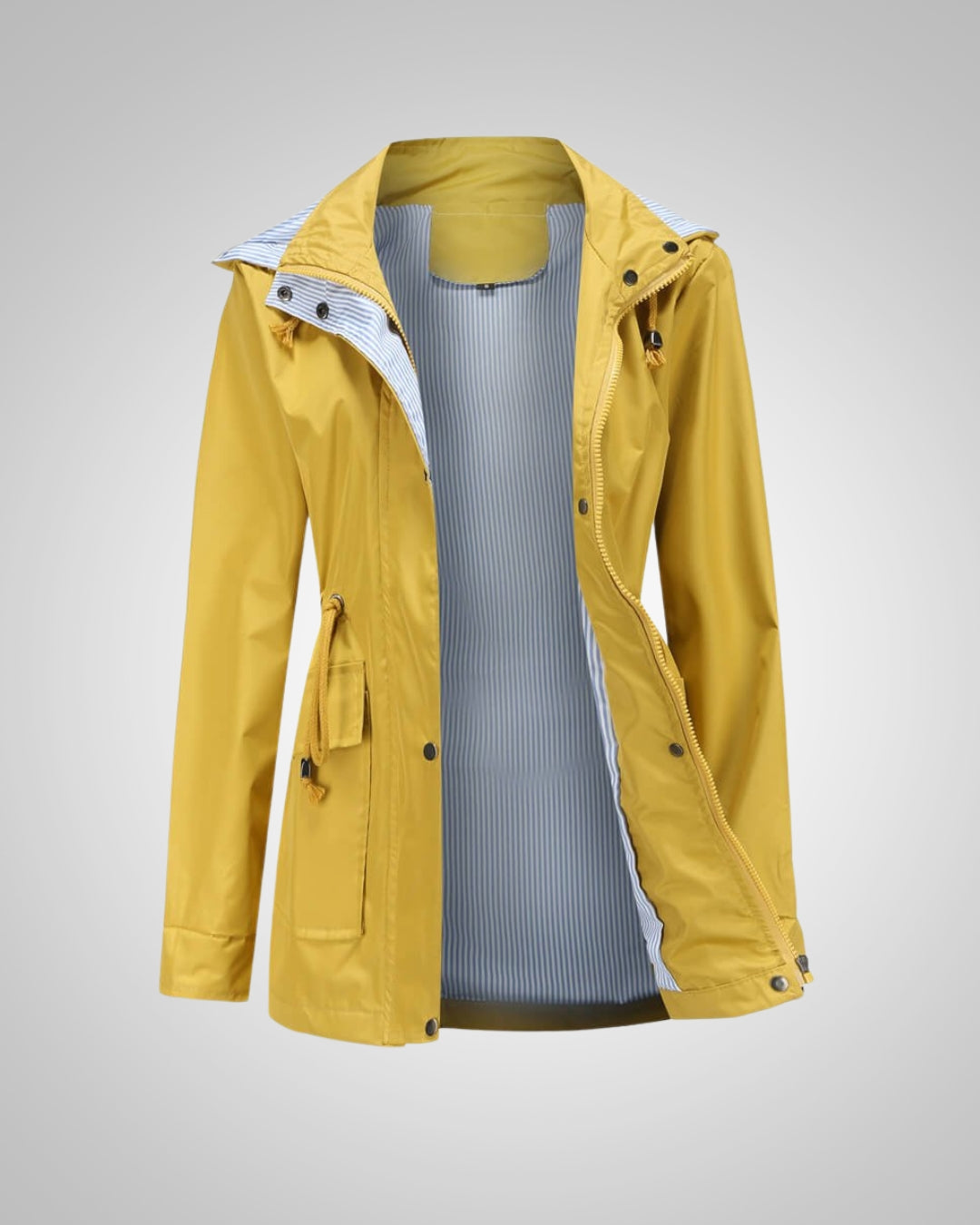 Anneliese | Damen Kapuze Kordelzug Regenjacke