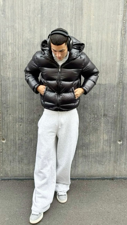 James | Herren Casual Kapuzen Steppjacke