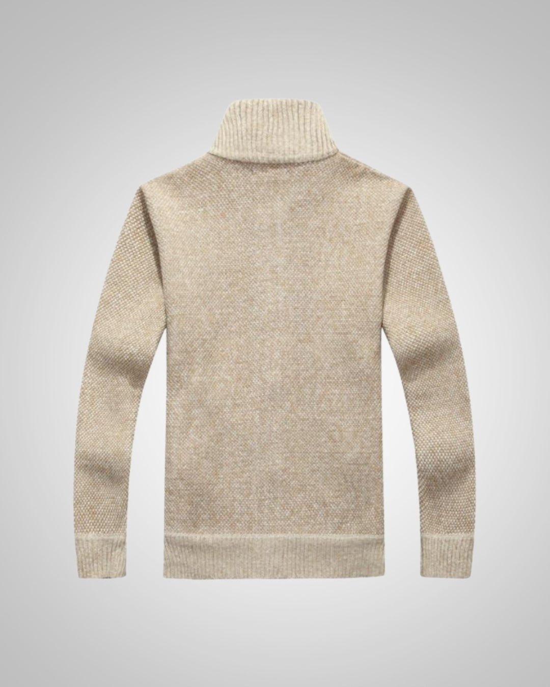 Wolfgang | Herren Bequem Fleece Strickjacke