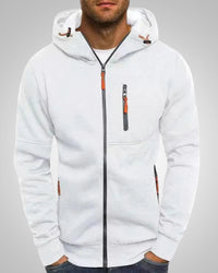 Bernd | Herren Lässiger Taschen Reißverschluss Hoodie