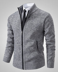 Torsten | Herren Klassischer Reissverschluss-Pullover