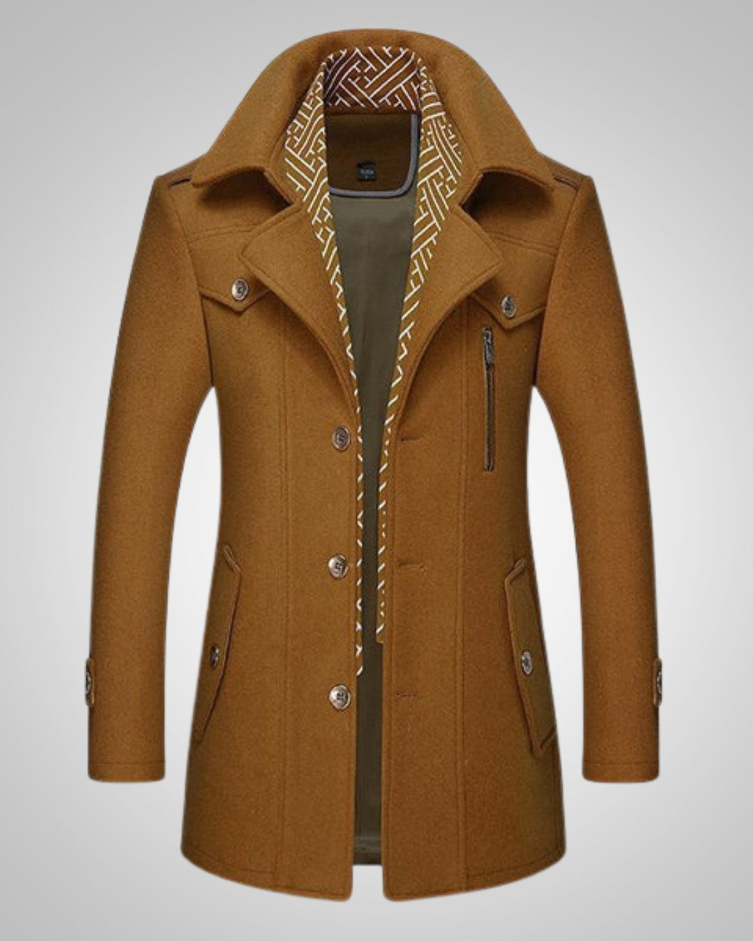 Noah | Herren Klassischer Langer Parka
