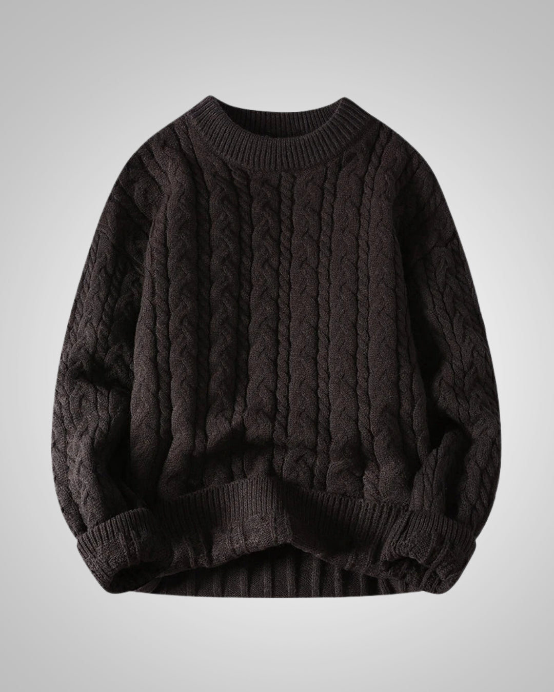 Julian | Herren Casual Winter Zopfstrickpullover