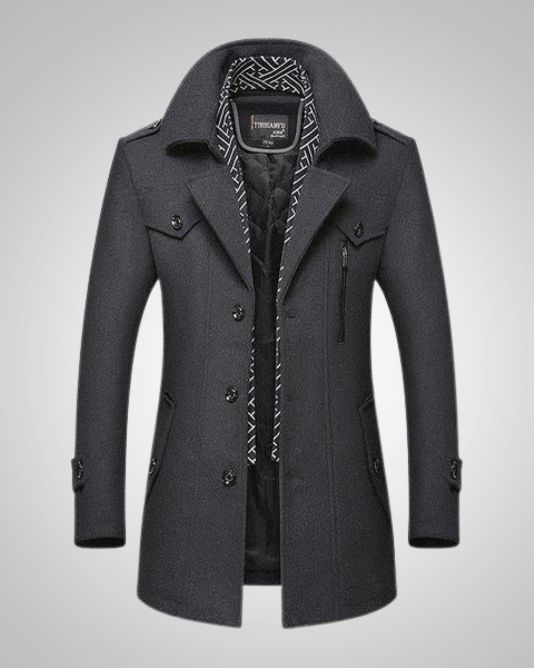 Noah | Herren Klassischer Langer Parka