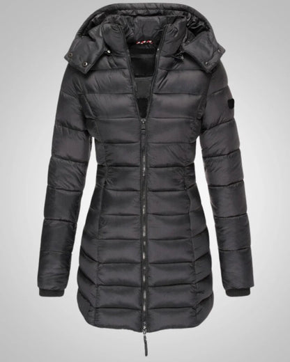 Jessica | Damen Winter Kapuze Daunenjacke