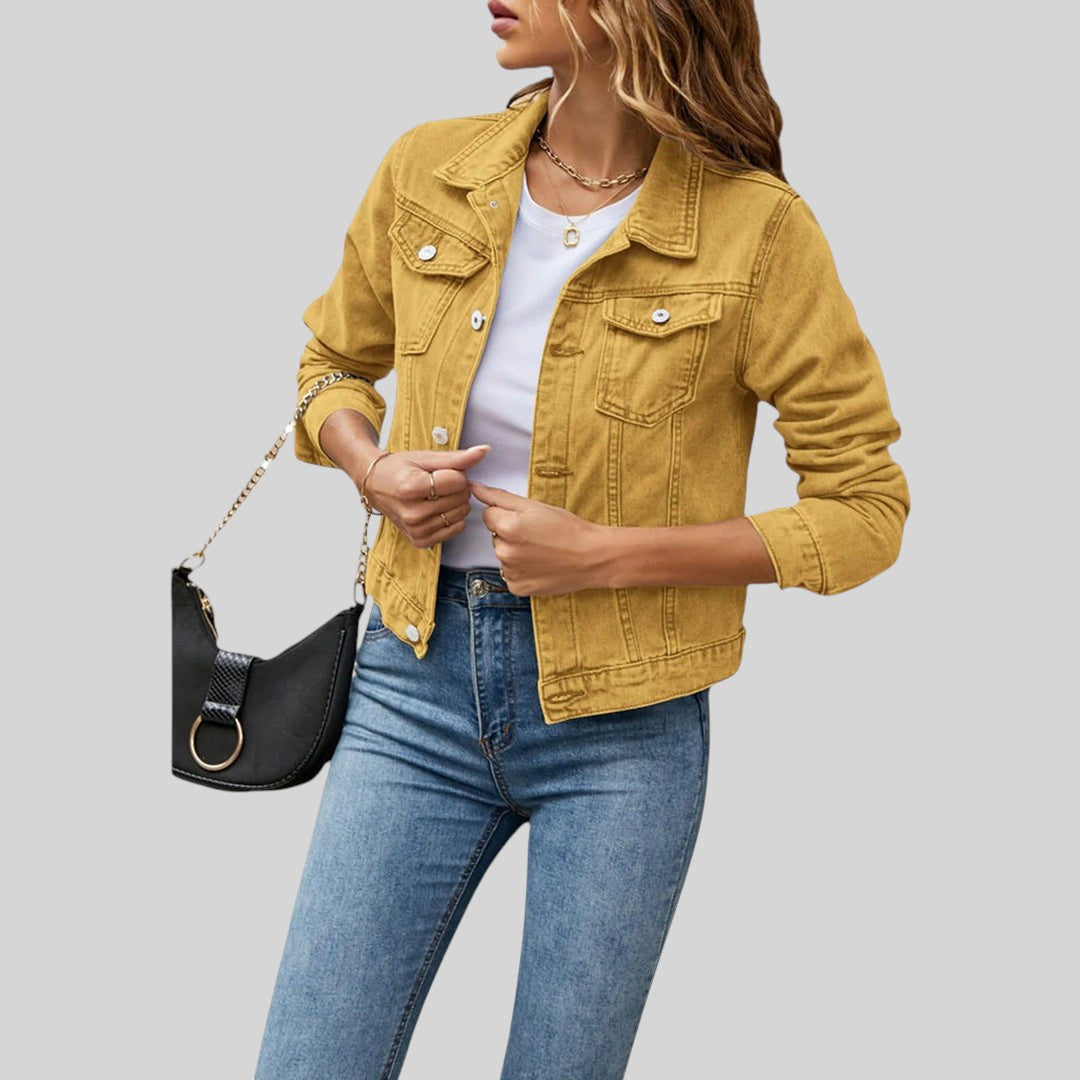 Lea | Damen Lässiger Herbst Mantel