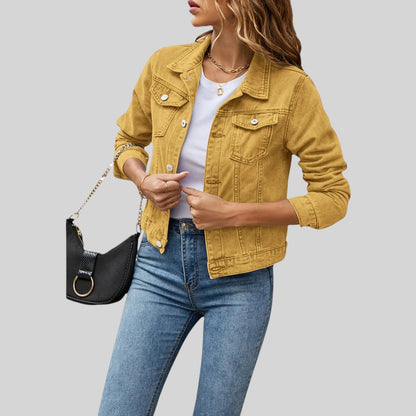 Lea | Damen Lässiger Herbst Mantel