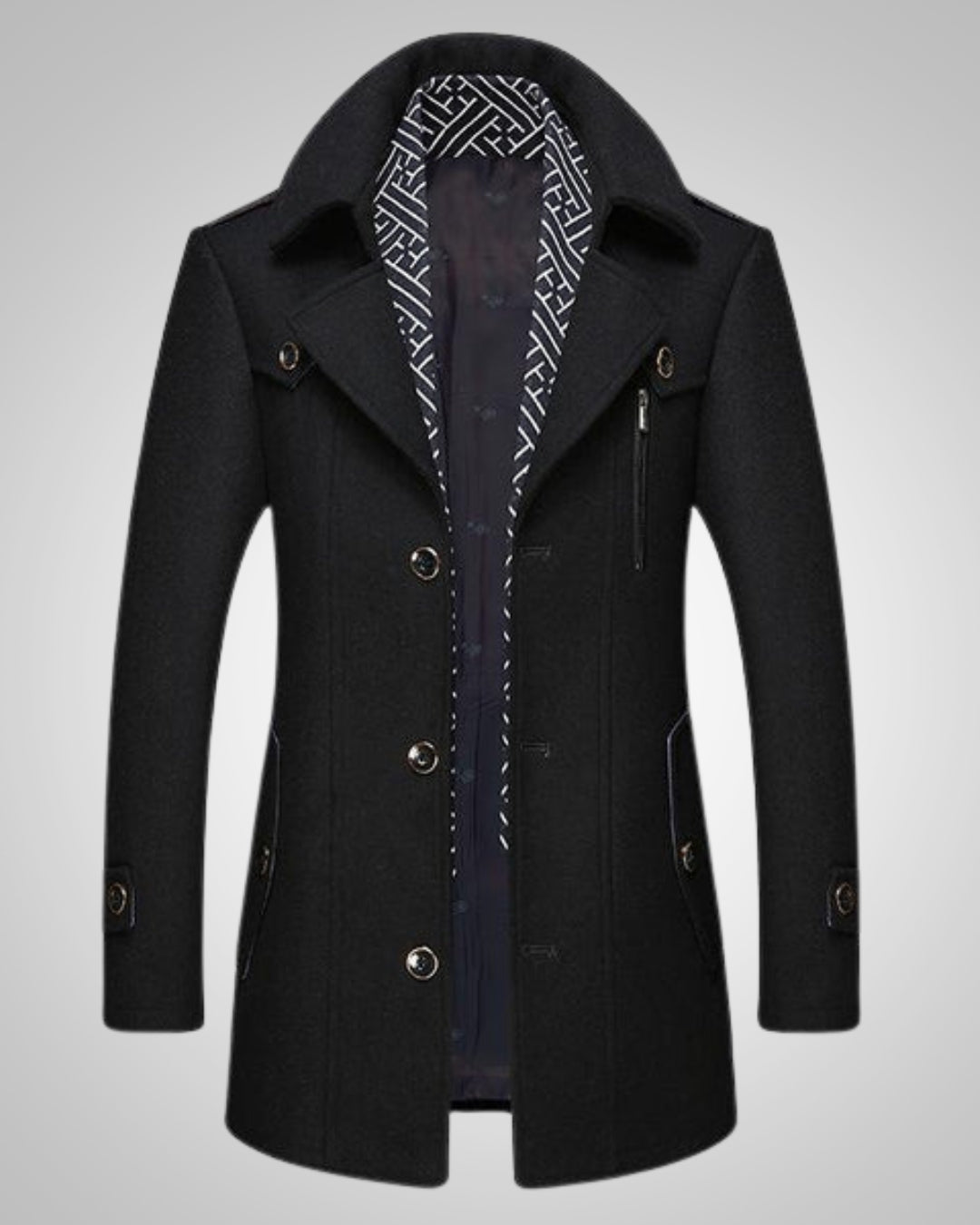 Noah | Herren Klassischer Langer Parka