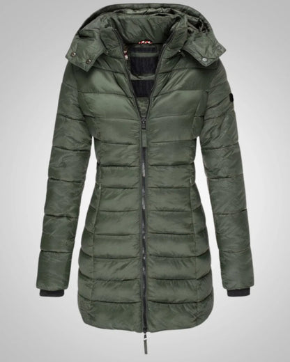 Jessica | Damen Winter Kapuze Daunenjacke