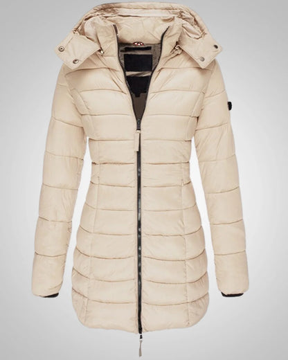 Jessica | Damen Winter Kapuze Daunenjacke