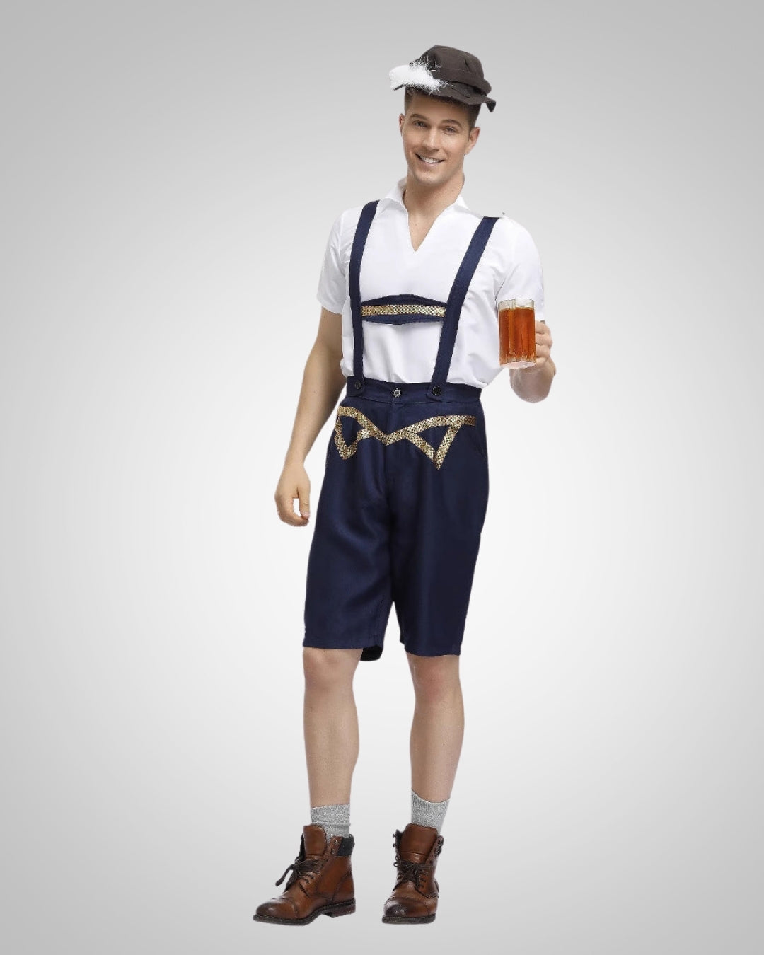 Michael | Herren Traditionell Oktoberfest Lederhose