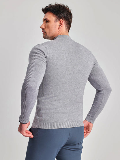 Fabian | Herren Klassiker Stehkragenpullover