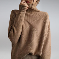 Miriam | Damen Strick Rollkragenpullover